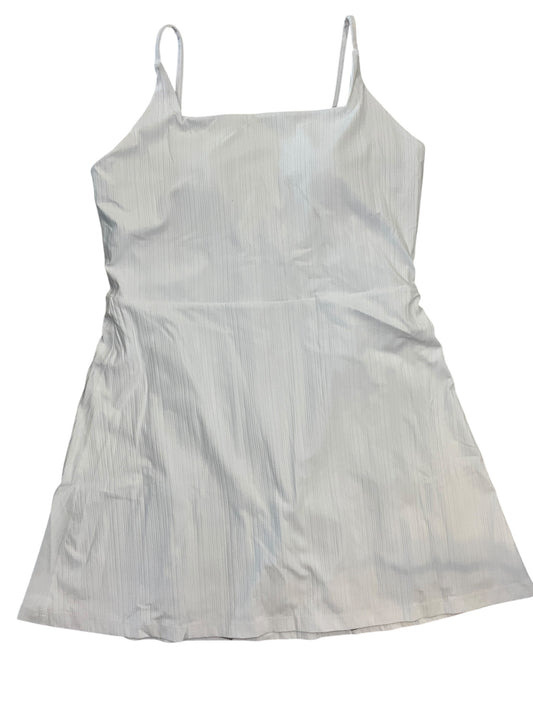 Athletic Dress By Spanx In White, Size:L
