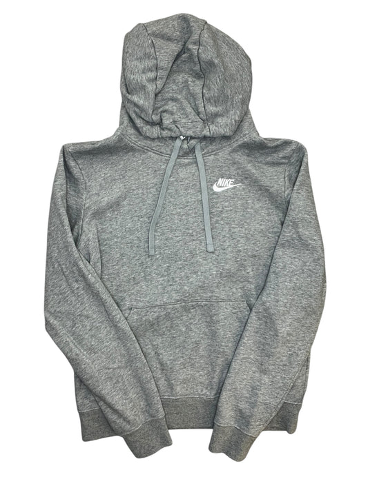 Athletic Sweatshirt Hoodie By Nike Apparel In Grey, Size:Xs