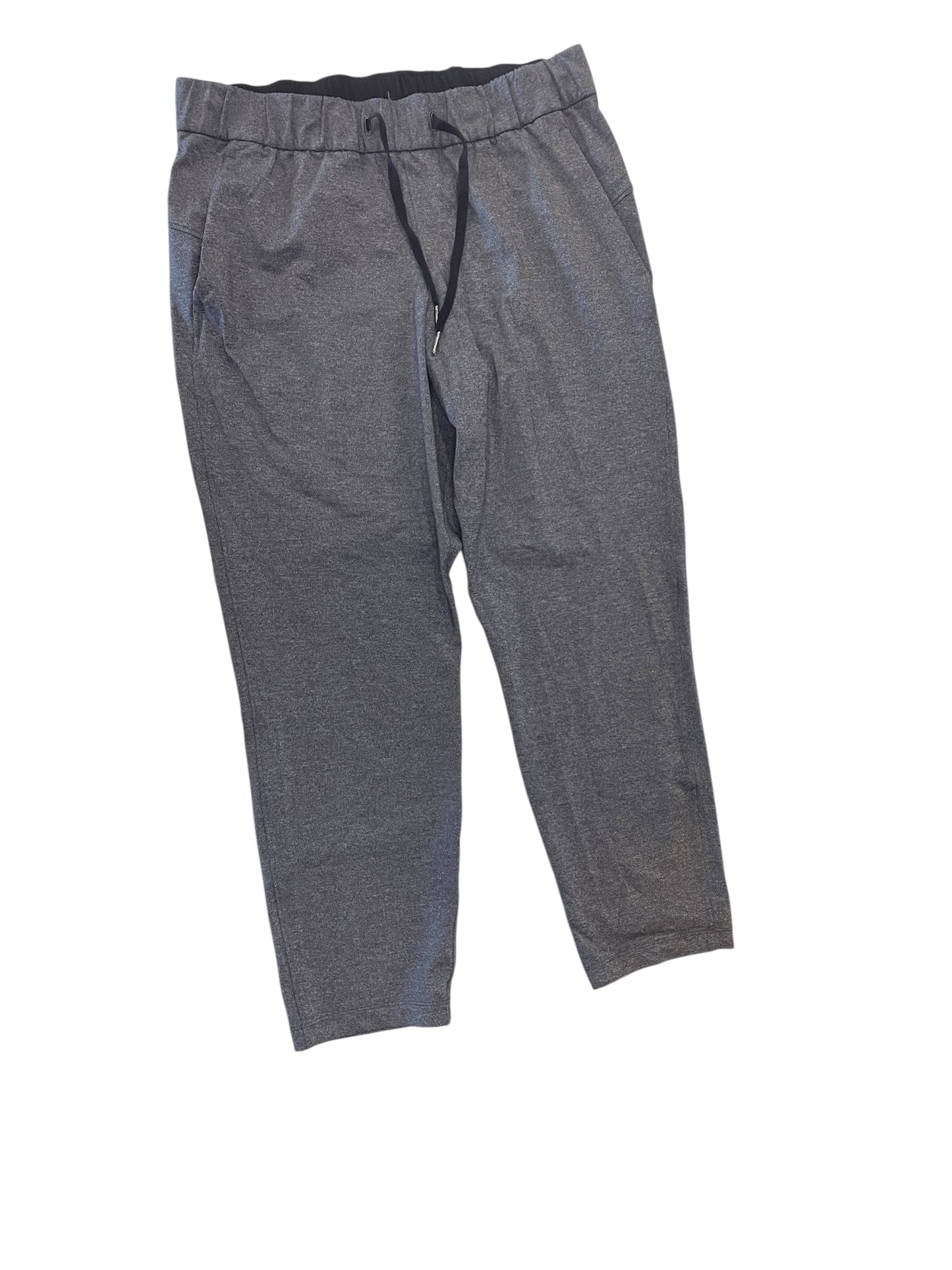 Athletic Pants By Lululemon In Grey, Size:M