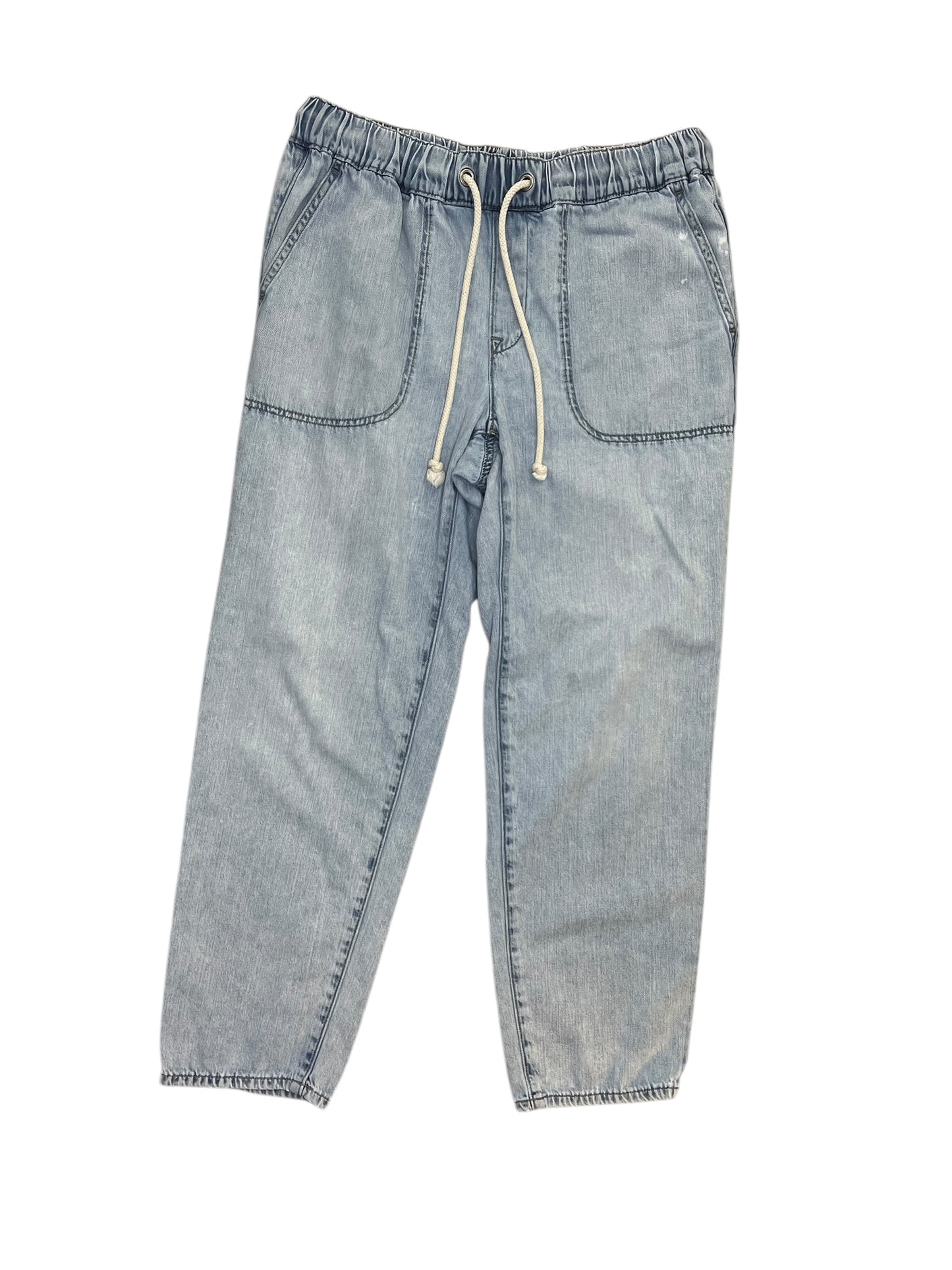Pants Wide Leg By J. Crew In Blue Denim, Size:S