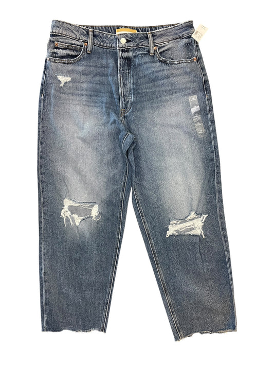 Jeans Straight By Maurices In Blue Denim, Size:16