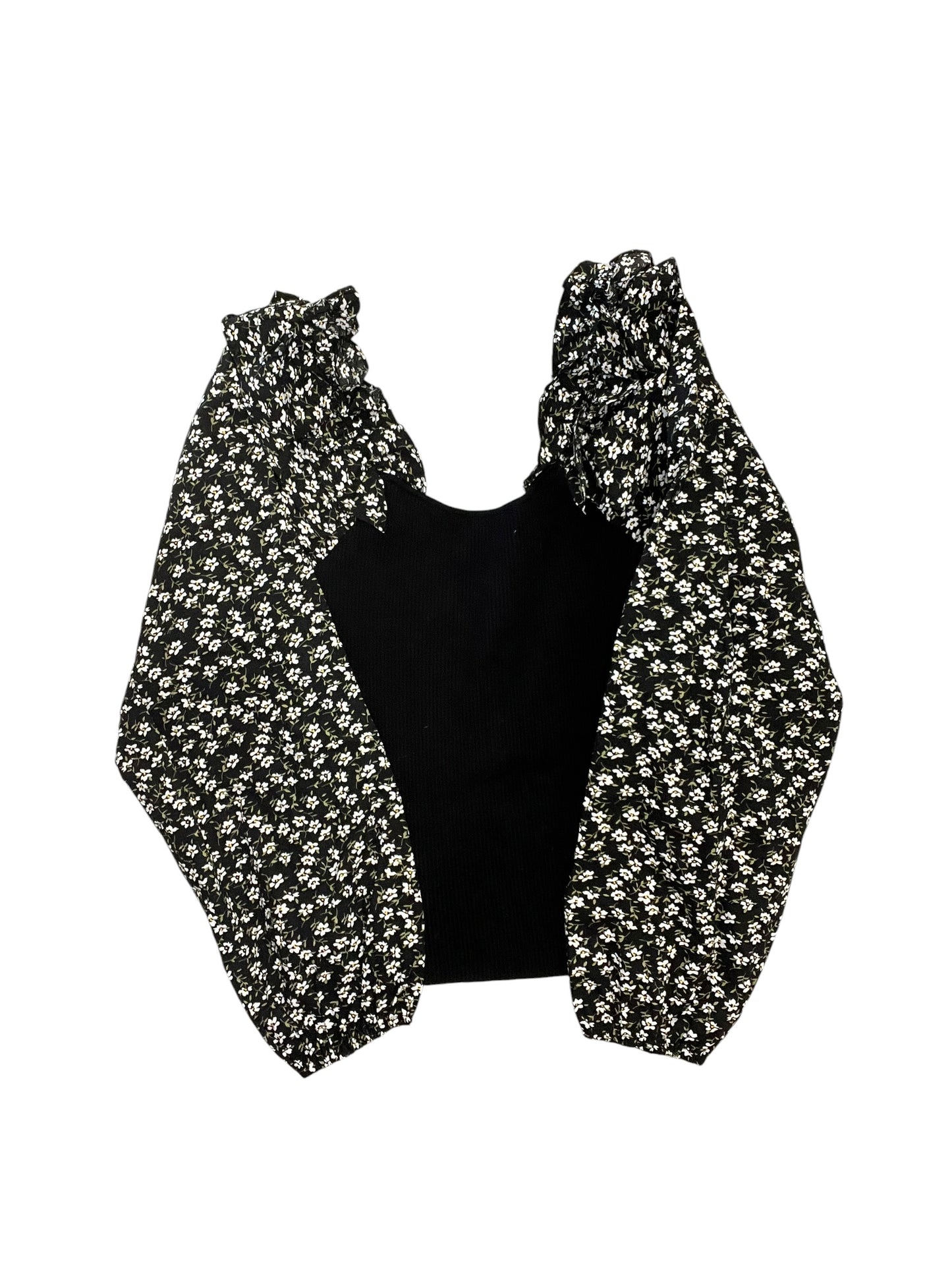 Top Ls By Anthropologie In Black & White, Size:M