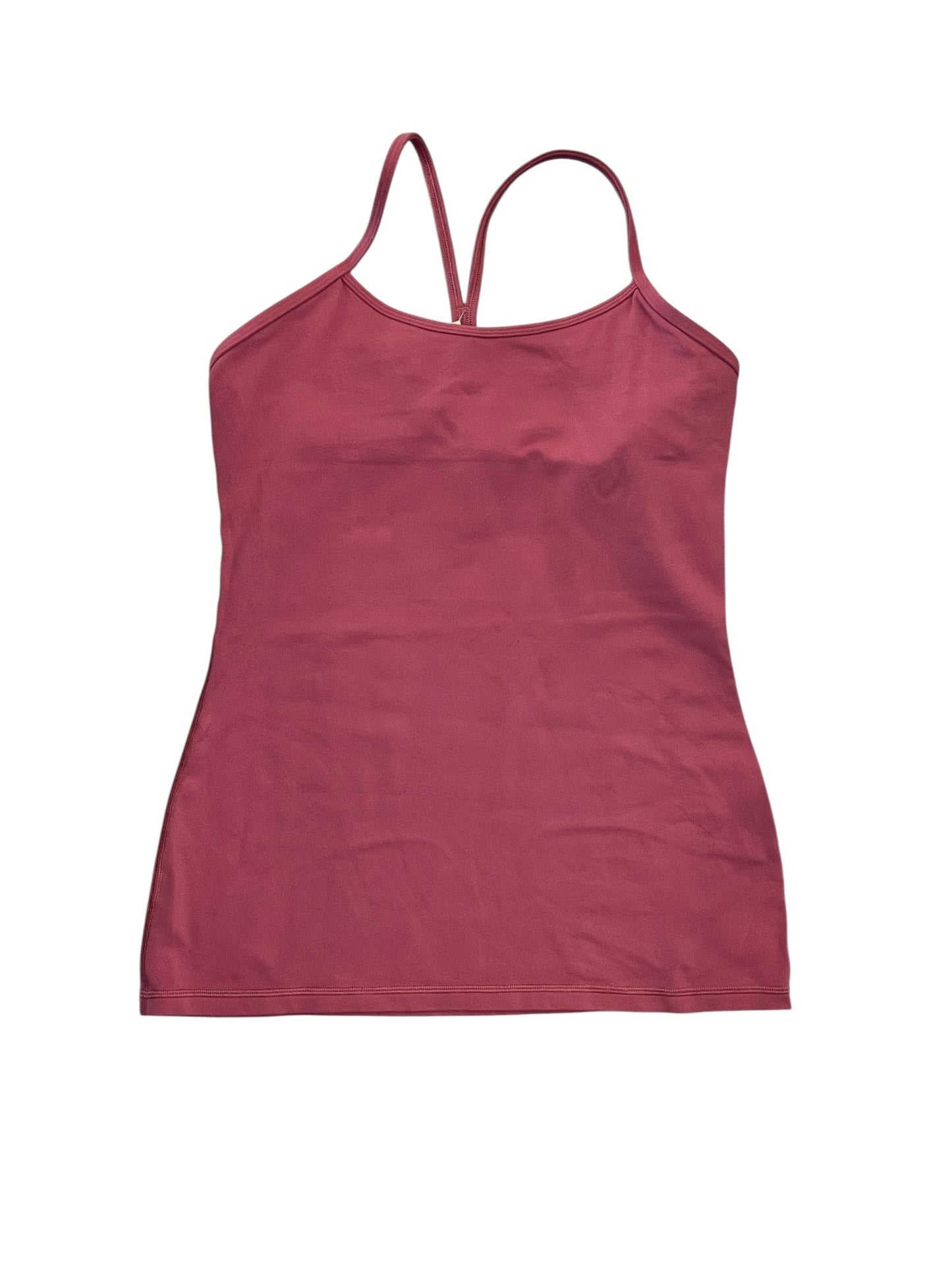 Athletic Tank Top By Lululemon In Pink, Size:M