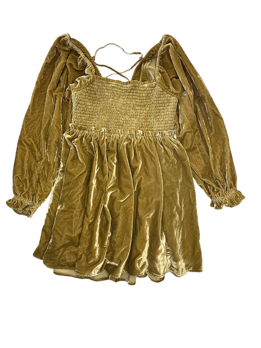 Dress Casual Short By Free People In Yellow, Size:Xs