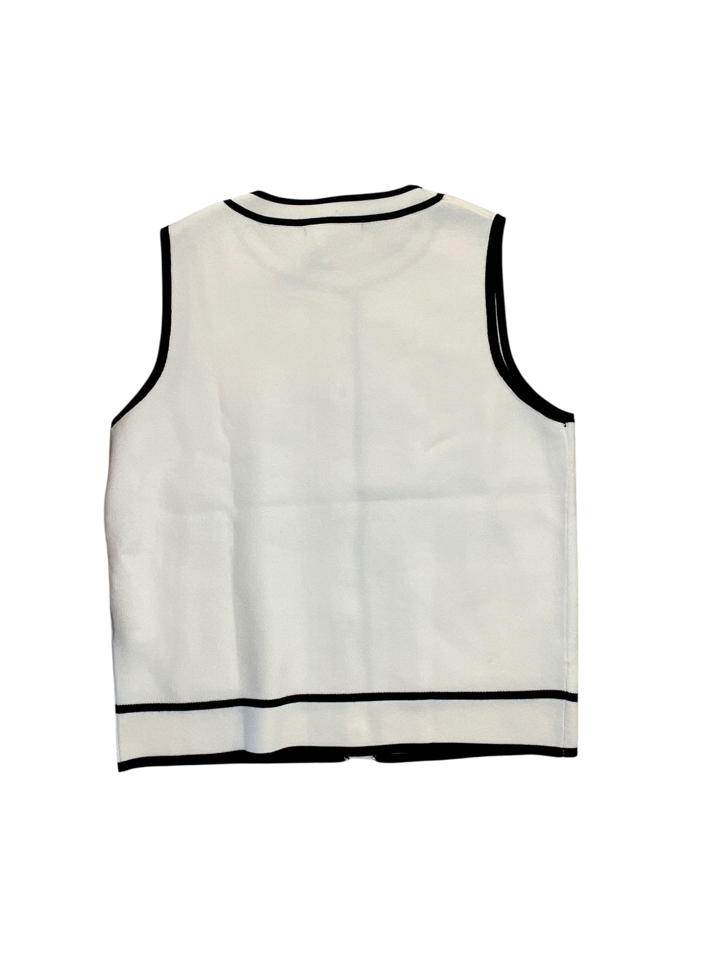 Vest Other By Clothes Mentor In White, Size:S