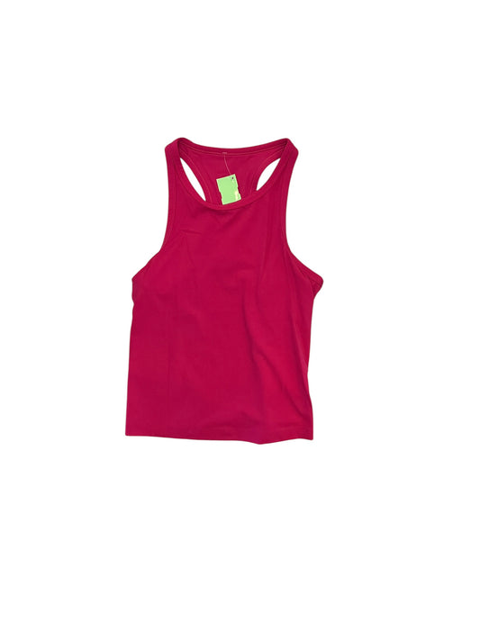 Athletic Tank Top By Lululemon In Pink, Size:L