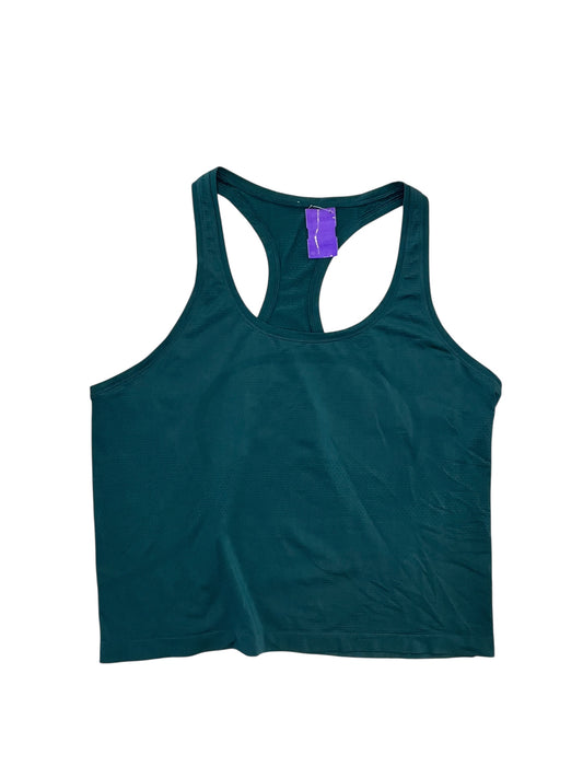 Athletic Tank Top By Lululemon In Green, Size:L