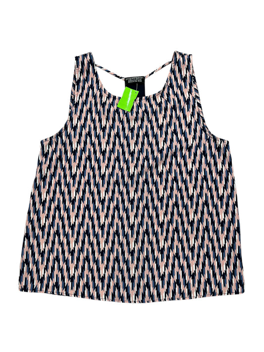 Top Sleeveless By Papermoon In Blue & Pink, Size:S