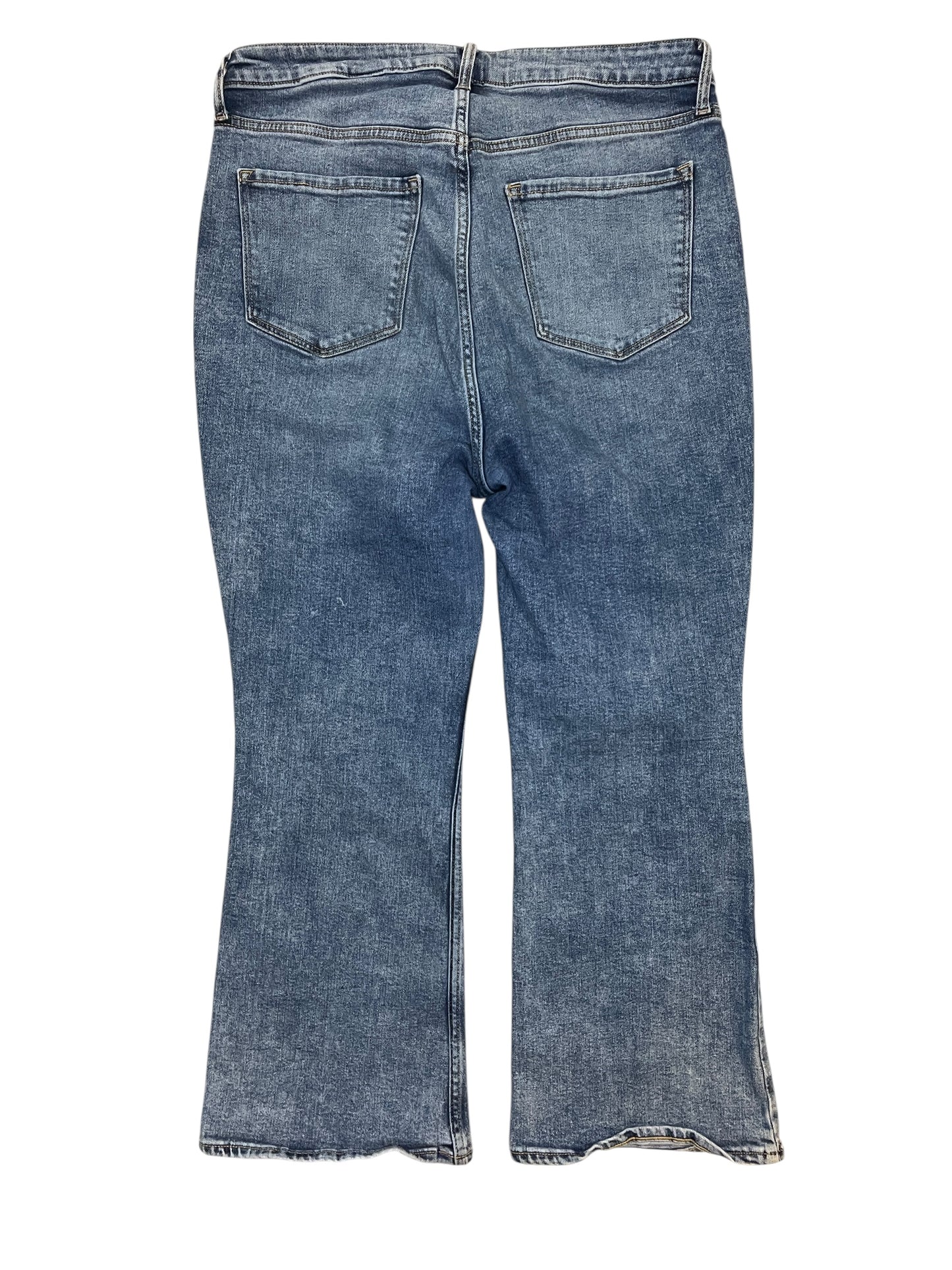 Jeans Flared By Old Navy In Blue Denim, Size:14