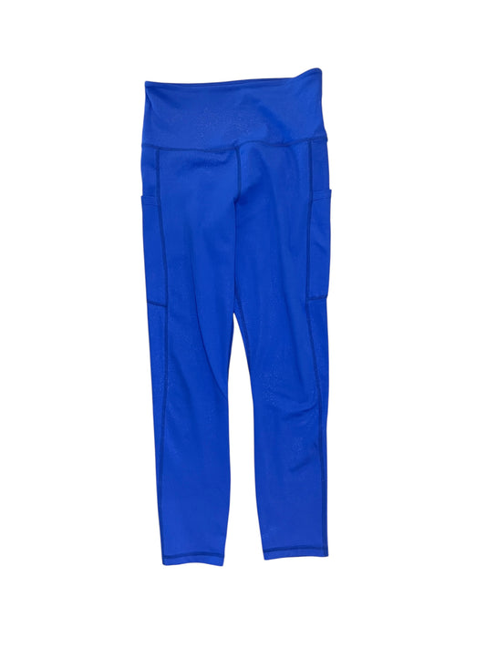 Athletic Leggings By Zyia In Blue, Size:M