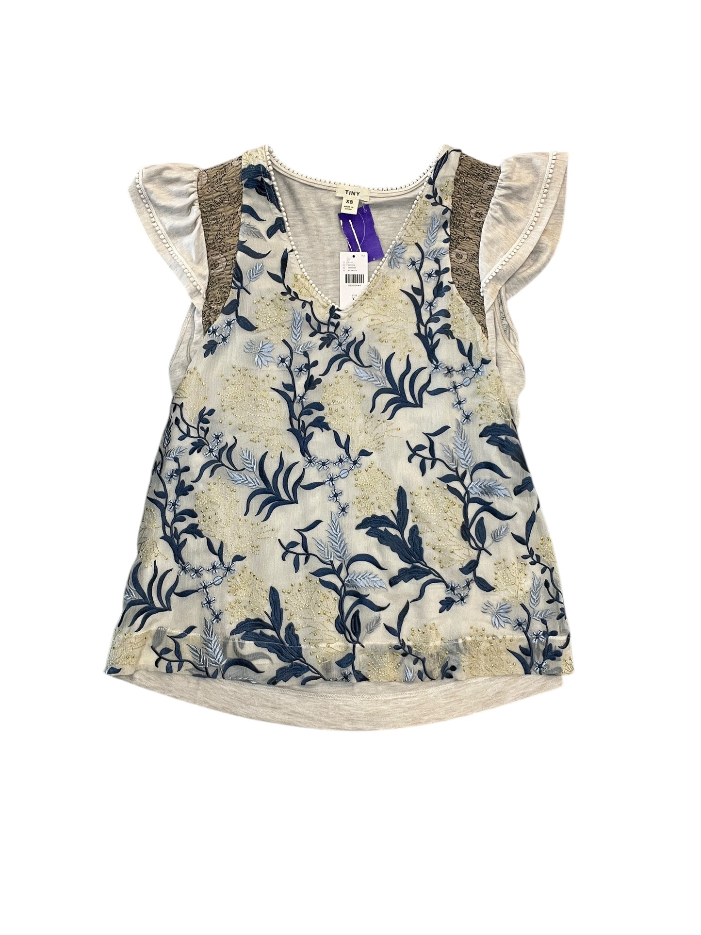 Top Sleeveless By Tiny In Tan, Size:Xs