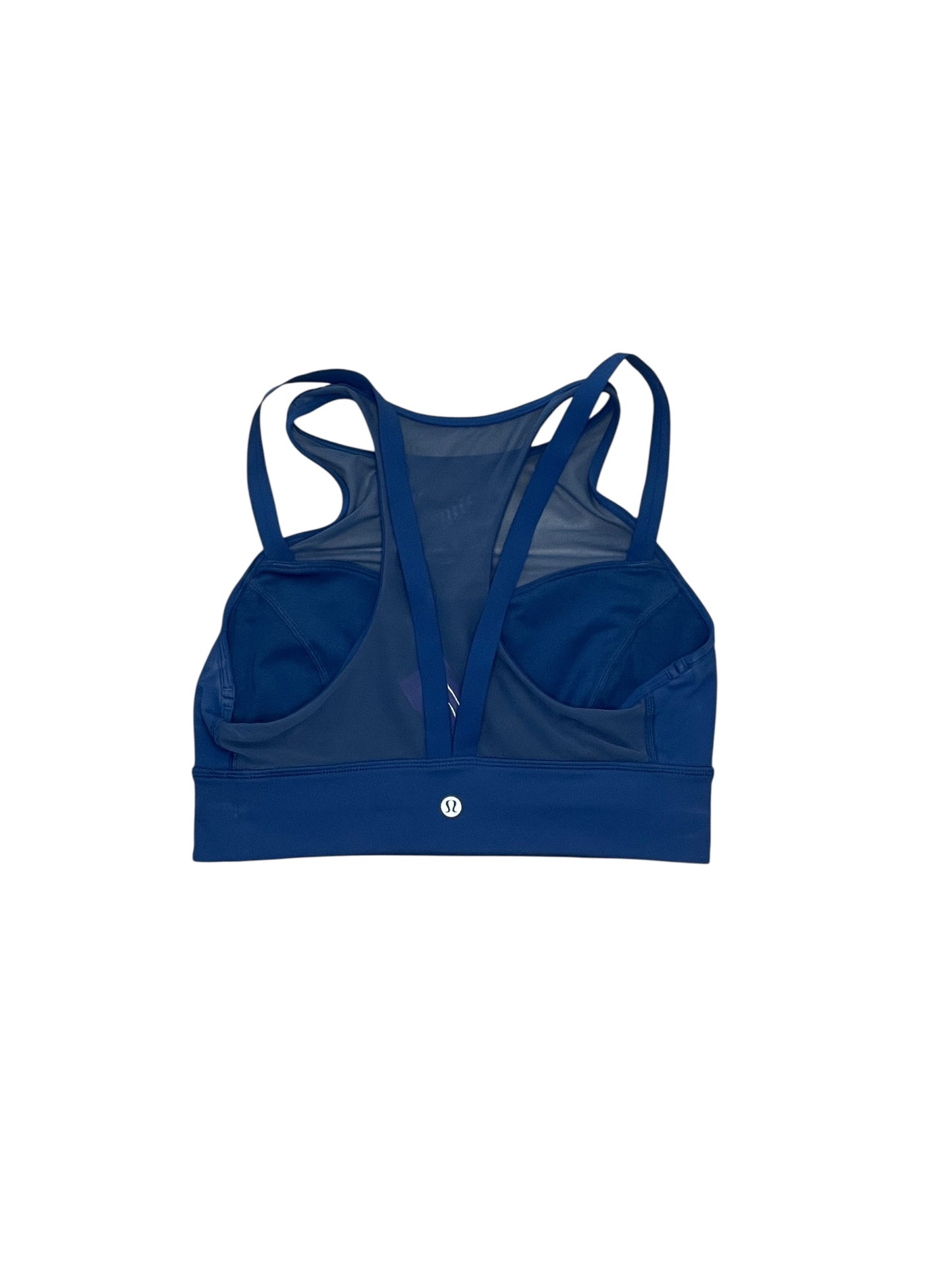 Athletic Bra By Lululemon In Blue, Size:M