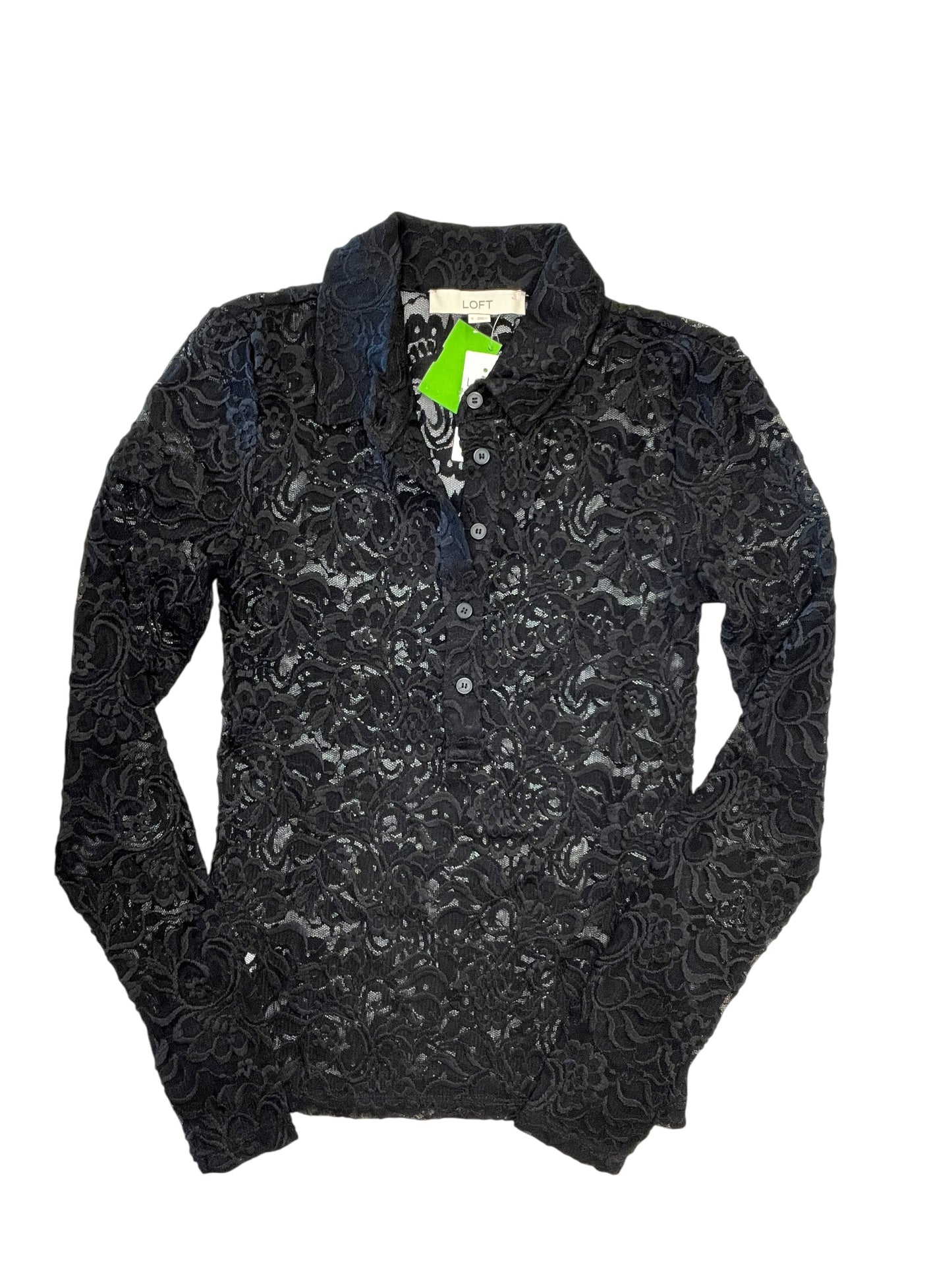 Top Ls By Loft In Black, Size:S