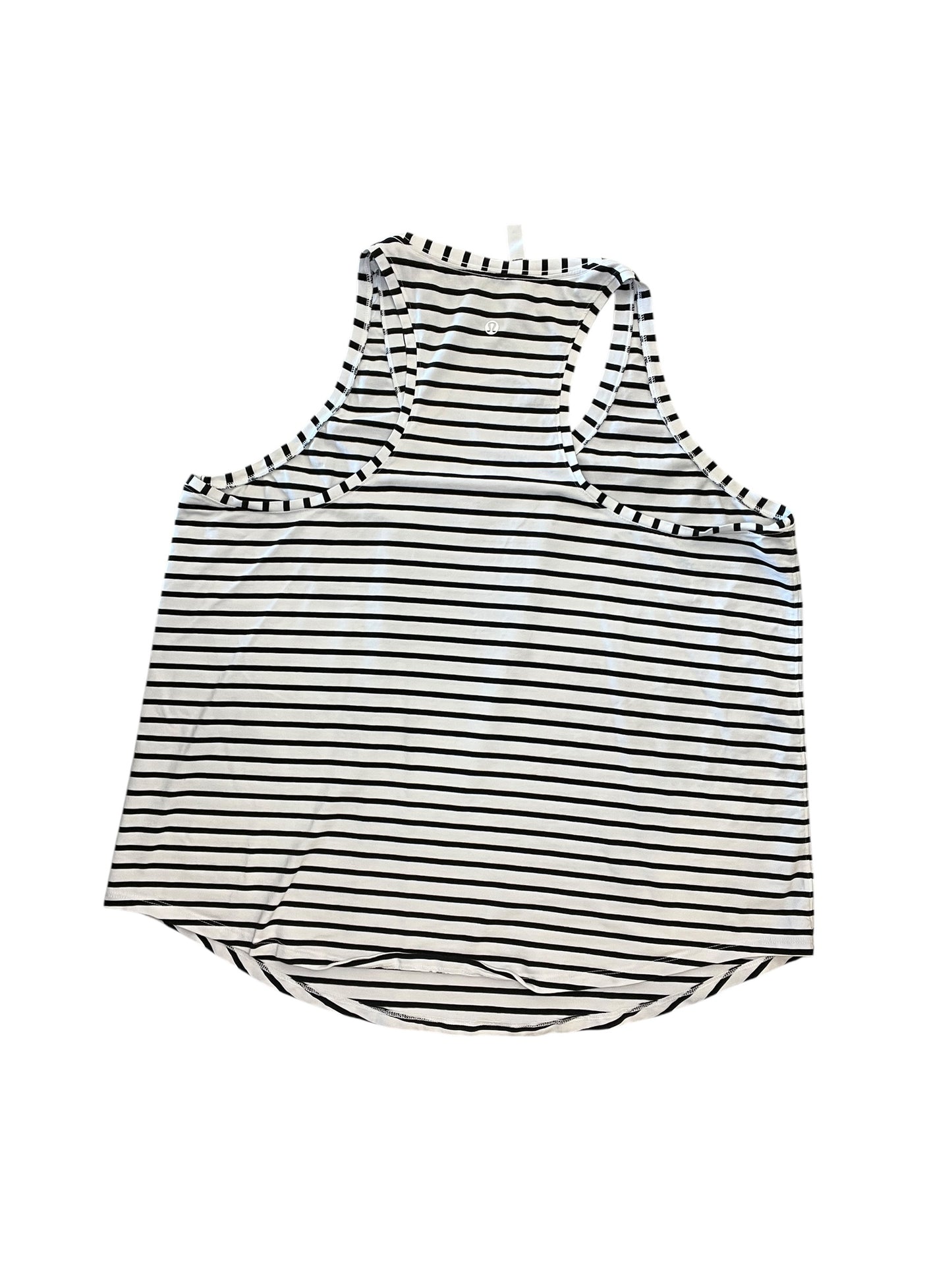 Athletic Tank Top By Lululemon In Striped Pattern, Size:Xxl