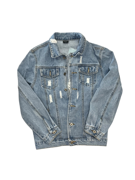 Jacket Denim By Clothes Mentor In Blue Denim, Size:S