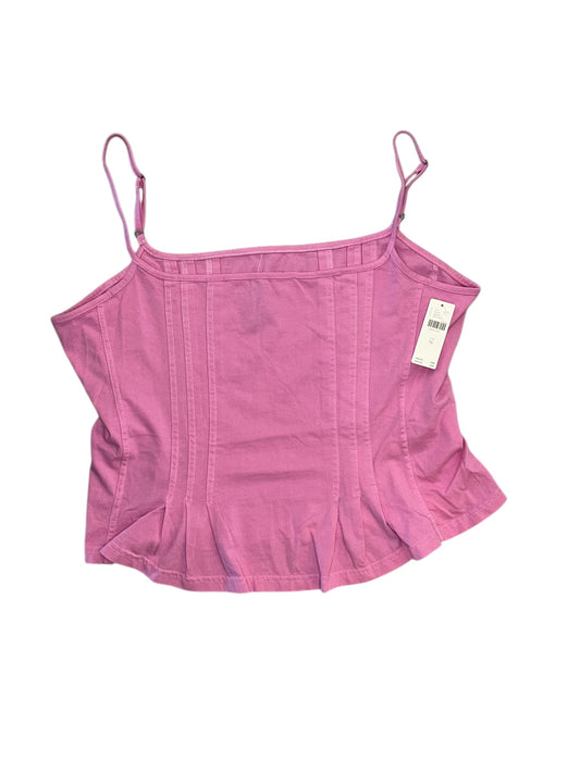 Tank Top By Pilcro In Pink, Size:Xl