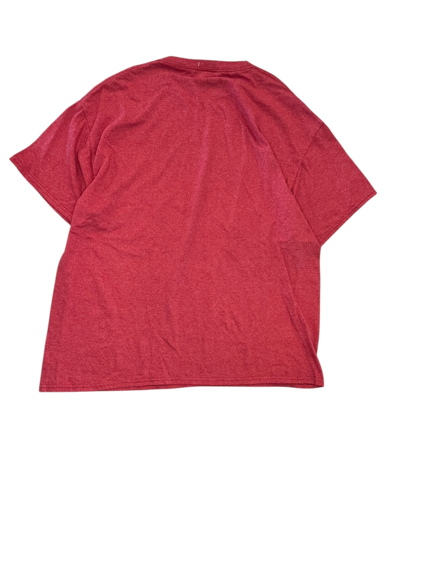 Top Ss By Hanes In Red, Size:Xl