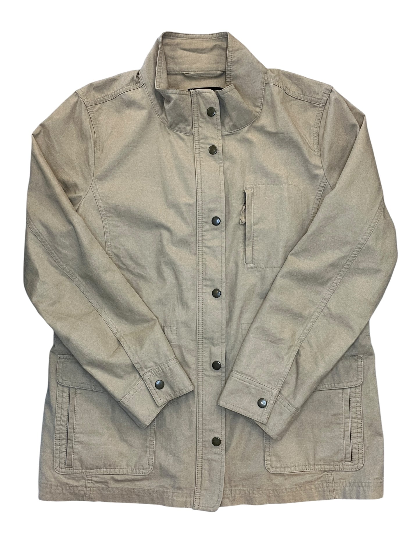 Jacket Other By Talbots In Tan, Size:L