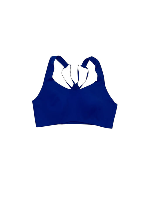 Athletic Bra By Clothes Mentor In Blue, Size:L