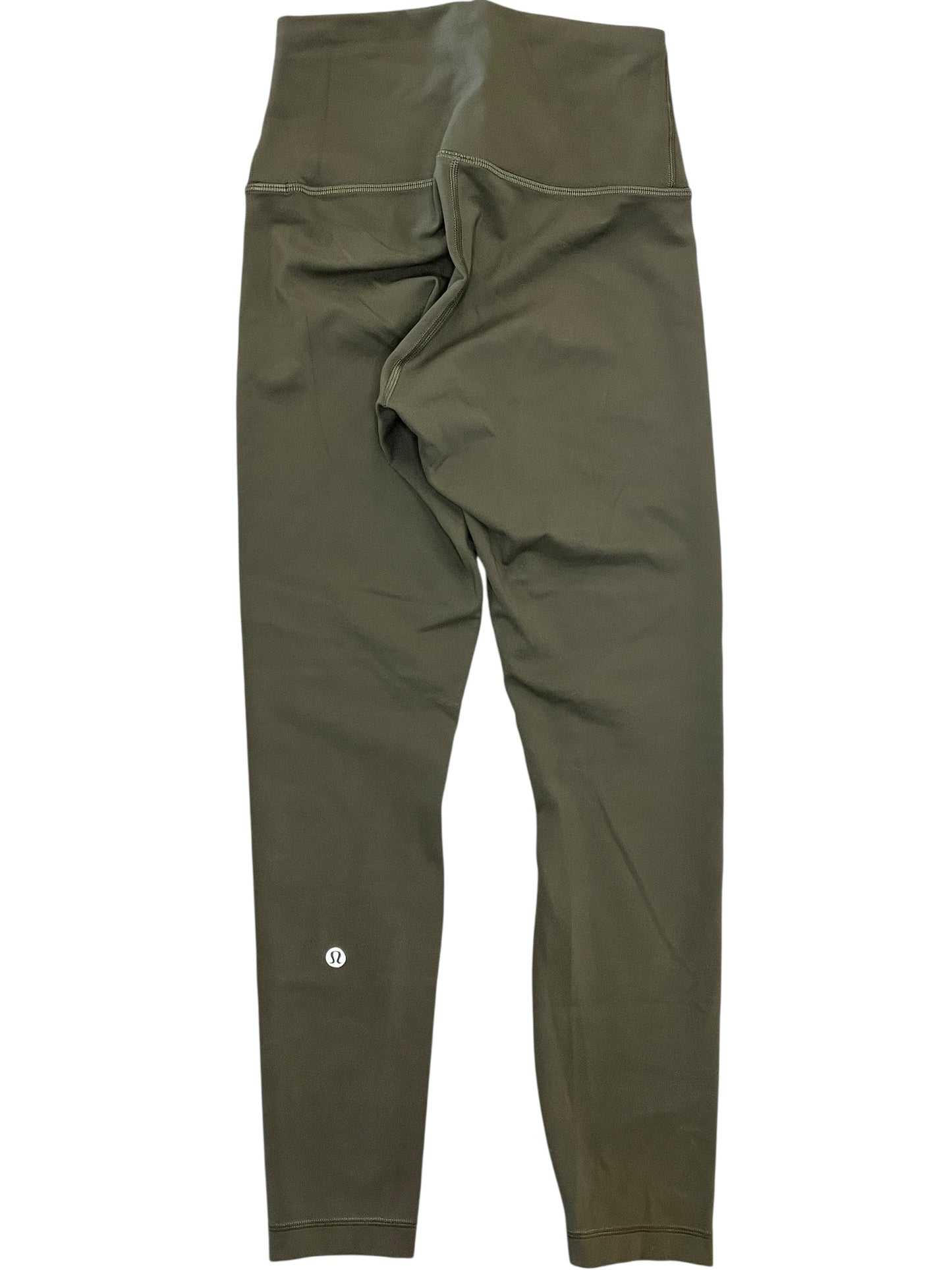 Athletic Leggings By Lululemon In Green, Size:S