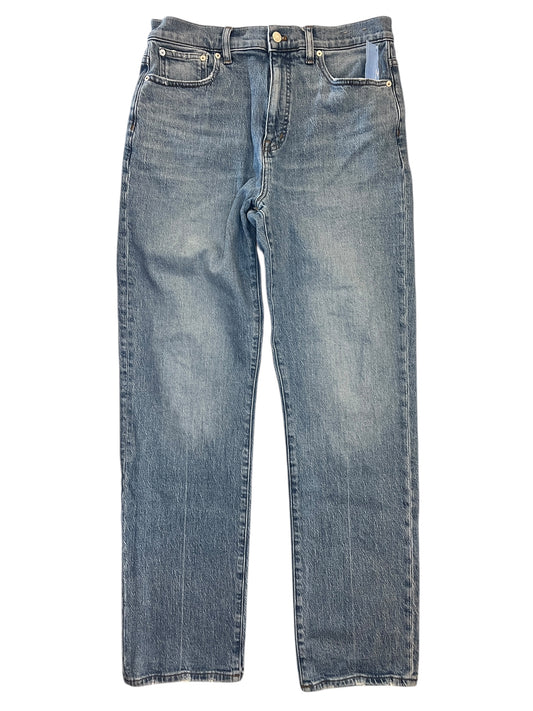 Jeans Straight By Madewell In Blue Denim, Size:10L