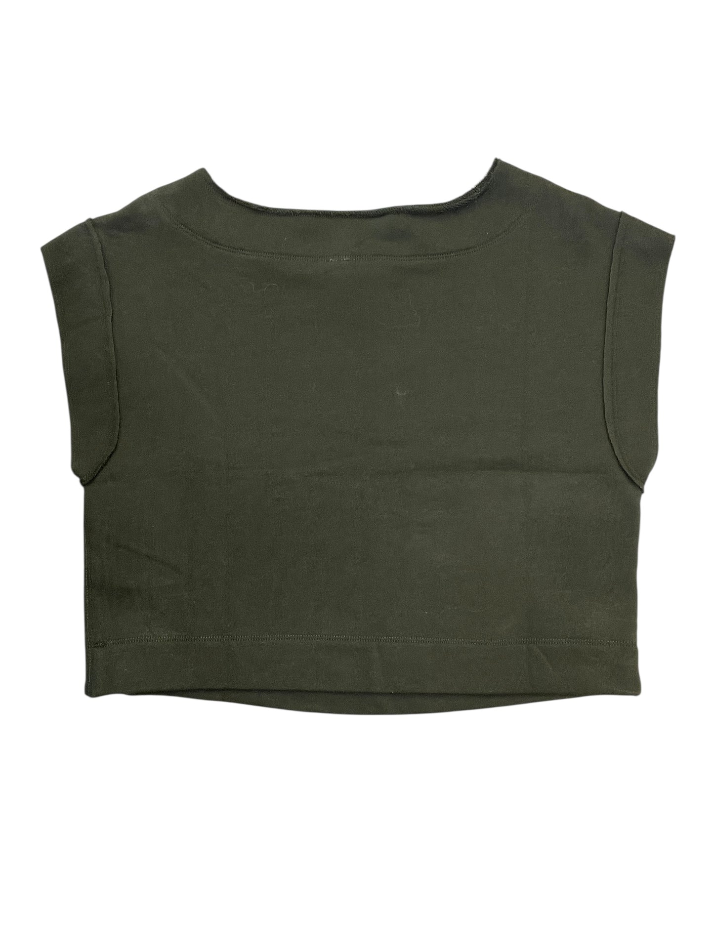 Top Sleeveless Basic By Anthropologie In Green, Size:Xs