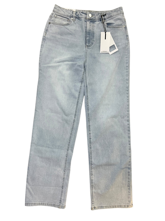 Jeans Wide Leg By Oat In Blue Denim, Size:8