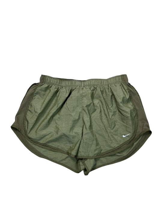 Athletic Shorts By Nike Apparel In Green, Size:1X