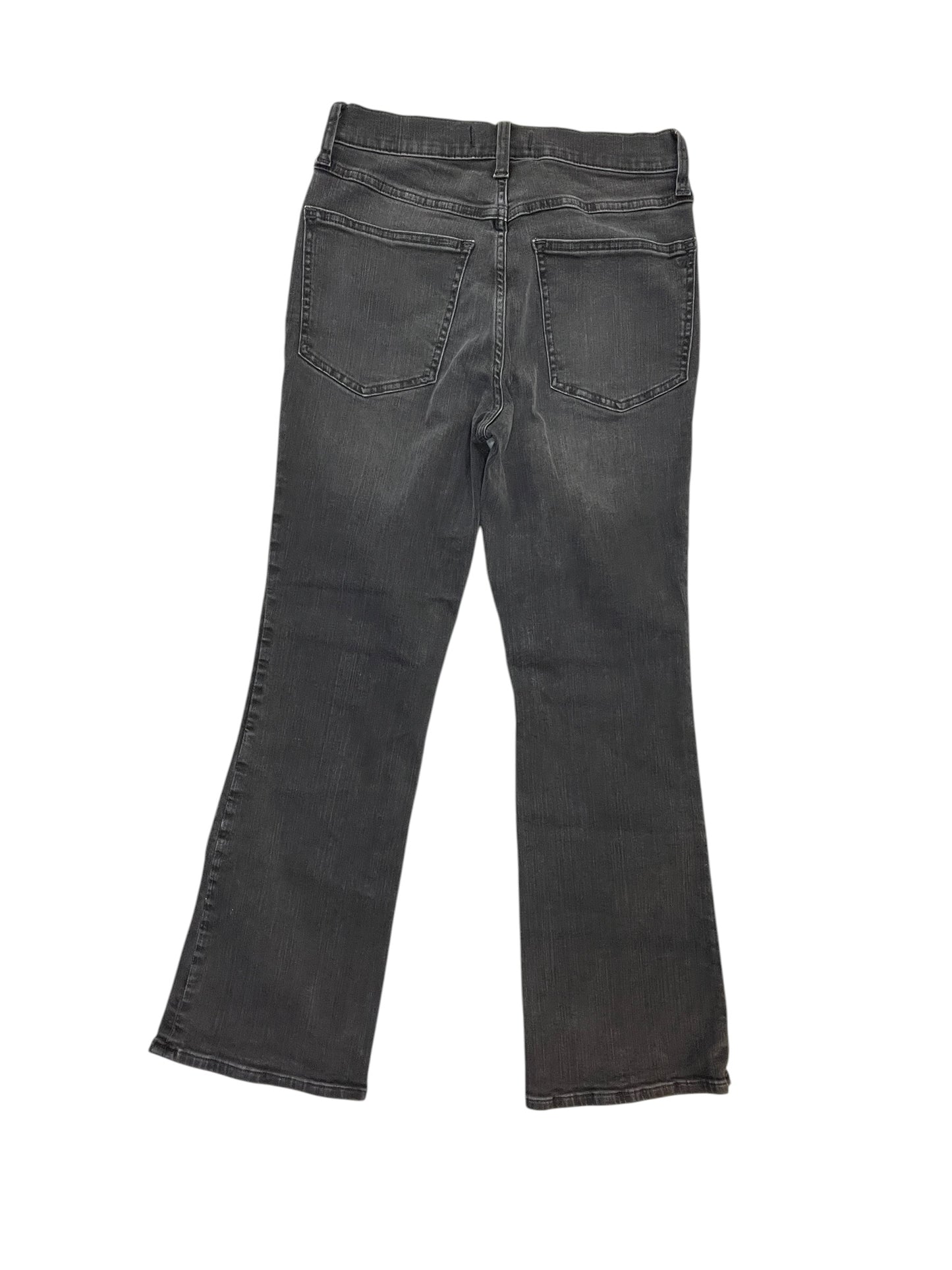 Jeans Boot Cut By Madewell In Black Denim, Size:4