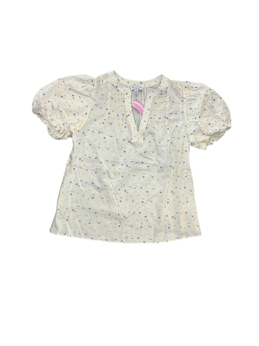 Blouse Ss By Current Air In Cream, Size:S