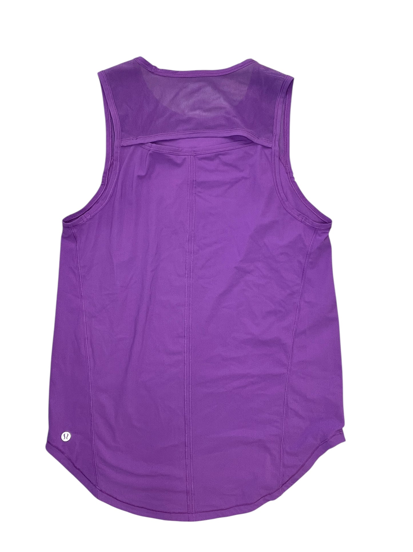 Athletic Tank Top By Lululemon In Purple, Size:S