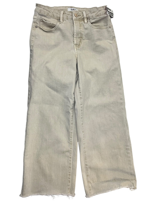 Jeans Cropped By Oat In Tan, Size:0