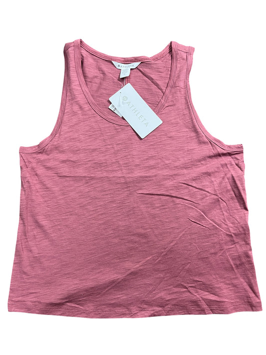 Tank Top By Athleta In Mauve, Size:M