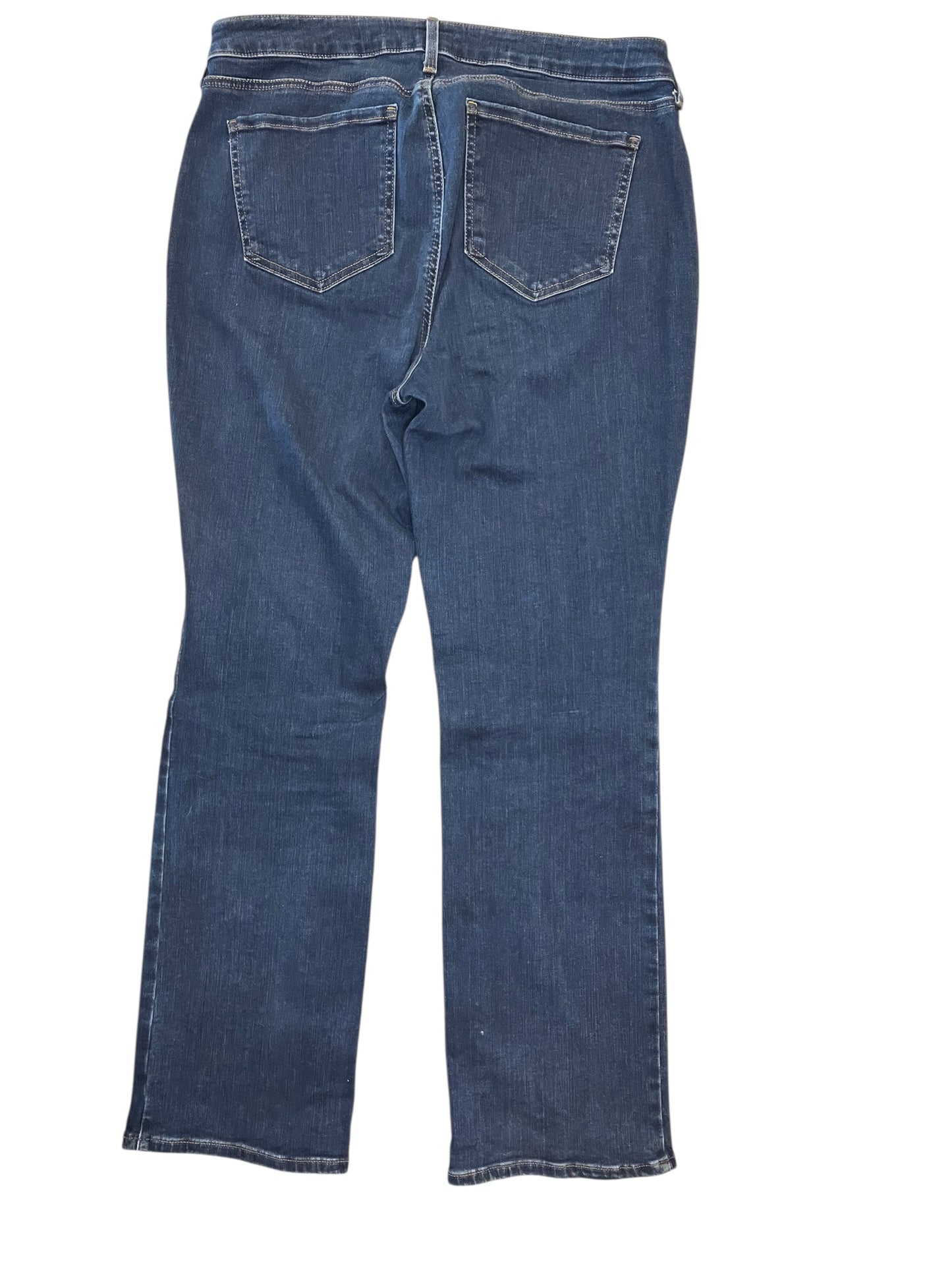 Jeans Boot Cut By Not Your Daughters Jeans In Blue Denim, Size:14