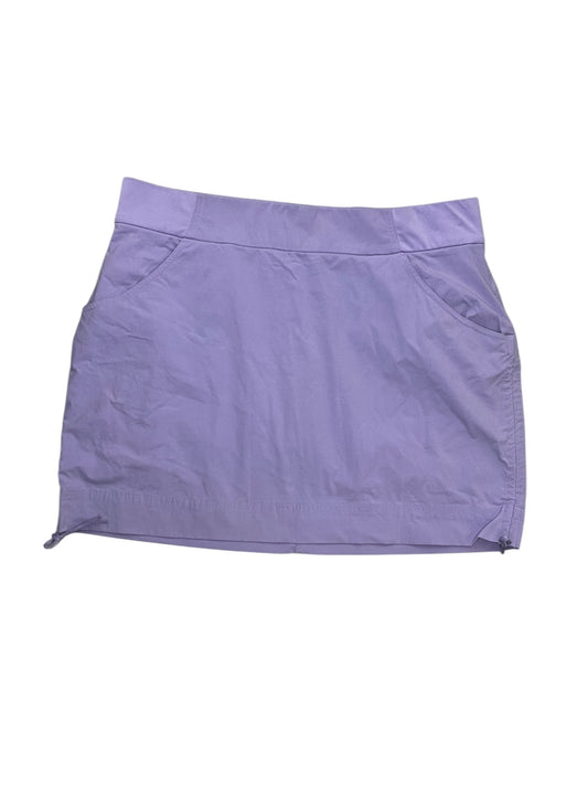 Athletic Skirt By Columbia In Purple, Size:Xl