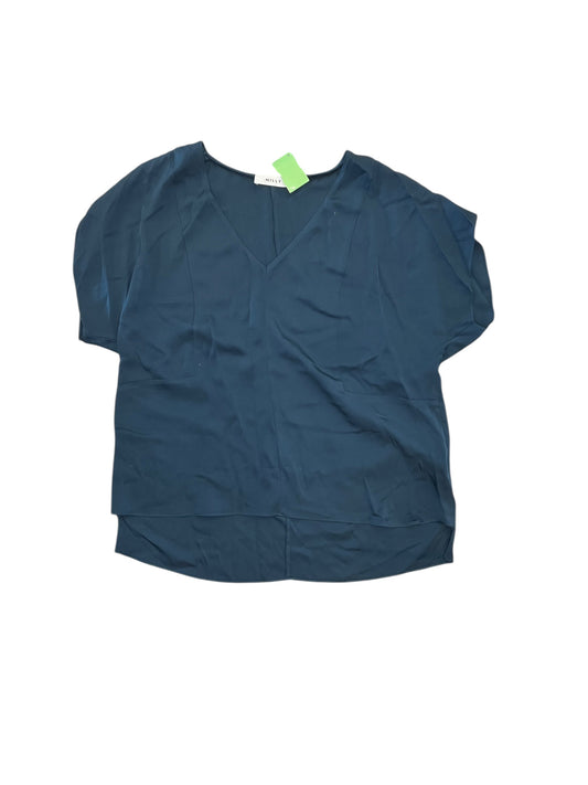 Blouse Designer By Milly In Blue, Size:Xs