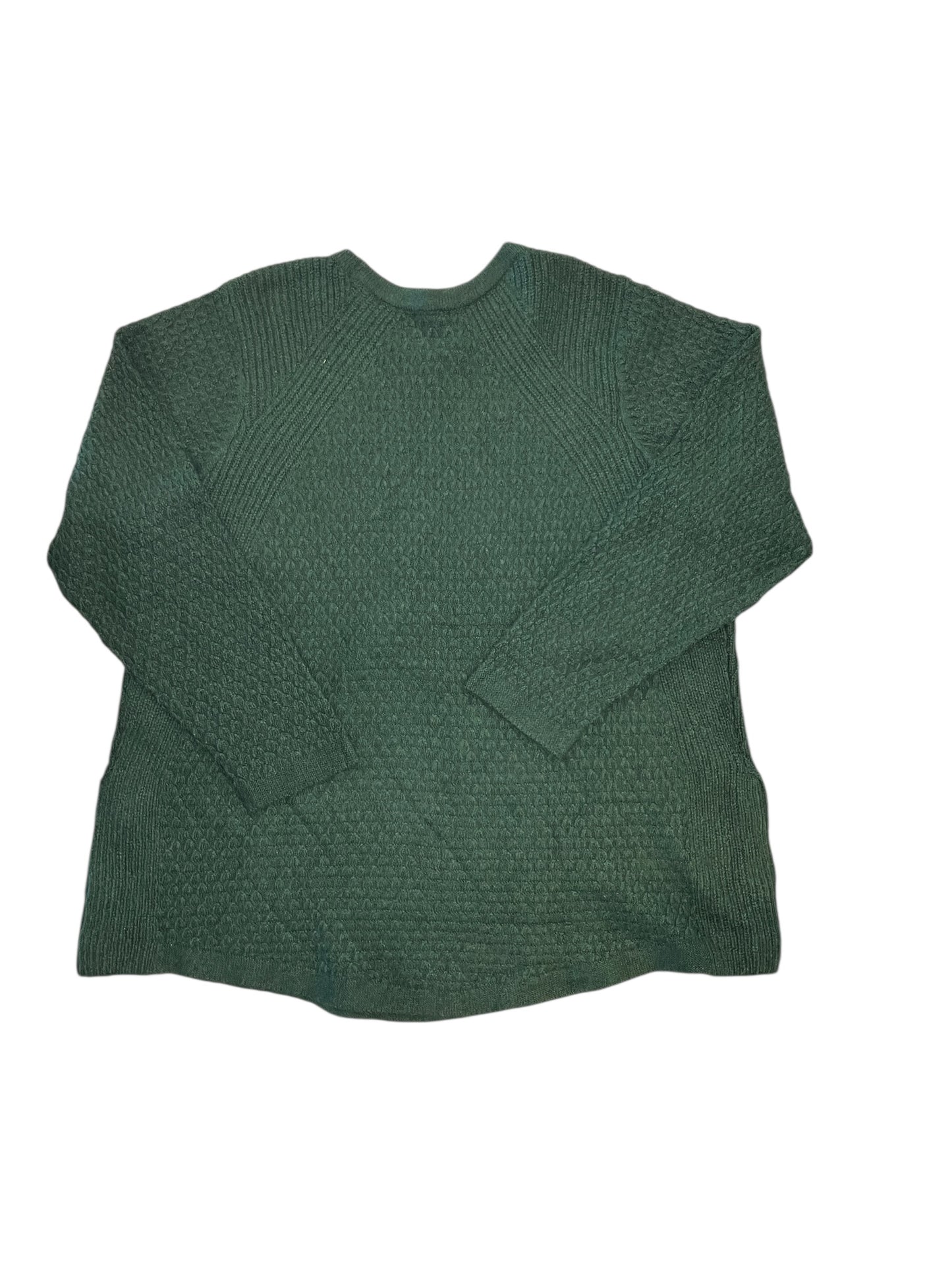 Sweater By J. Jill In Green, Size:1X