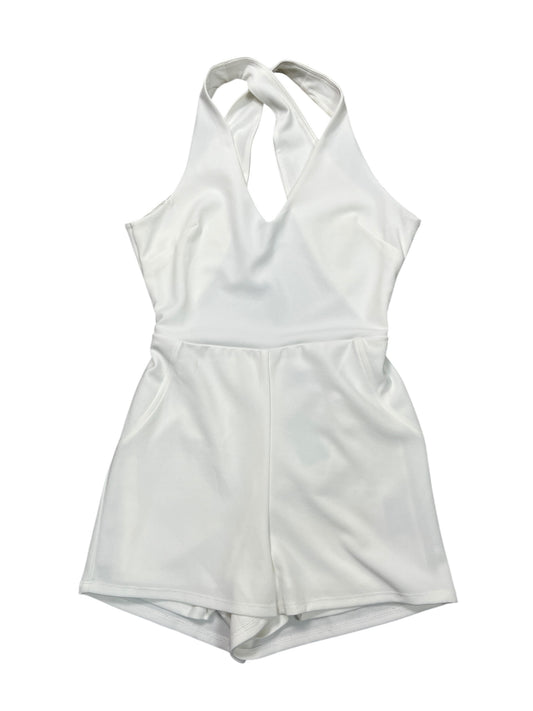 Romper By Clothes Mentor In White, Size:Xs