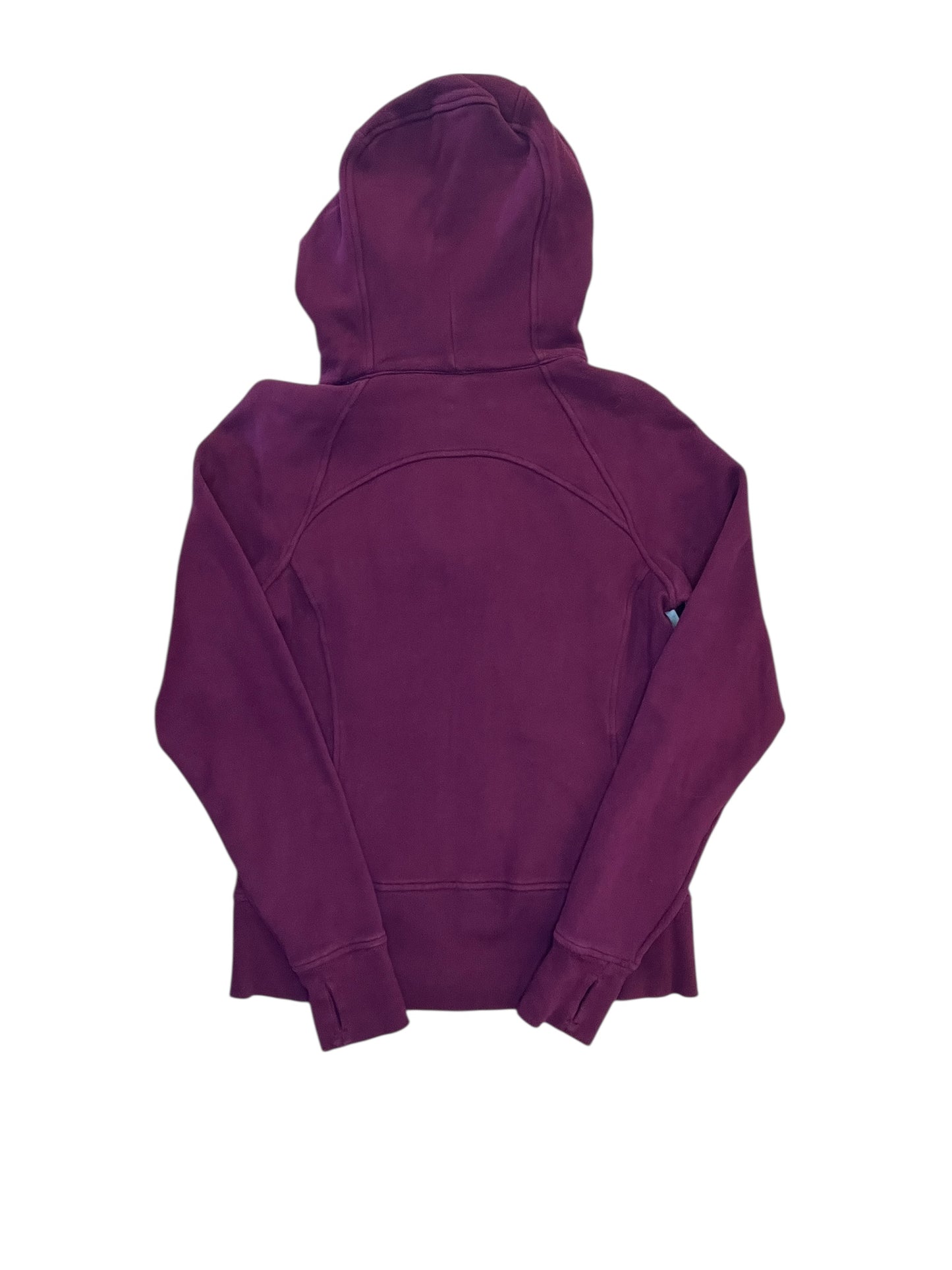 Athletic Jacket By Lululemon In Purple, Size:S