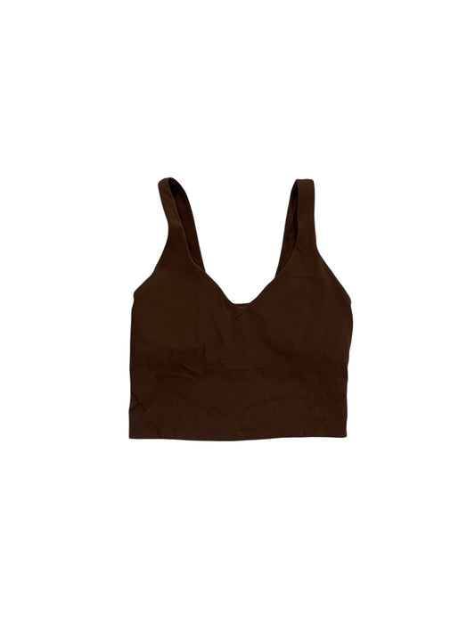 Athletic Bra By Lululemon In Brown, Size:S