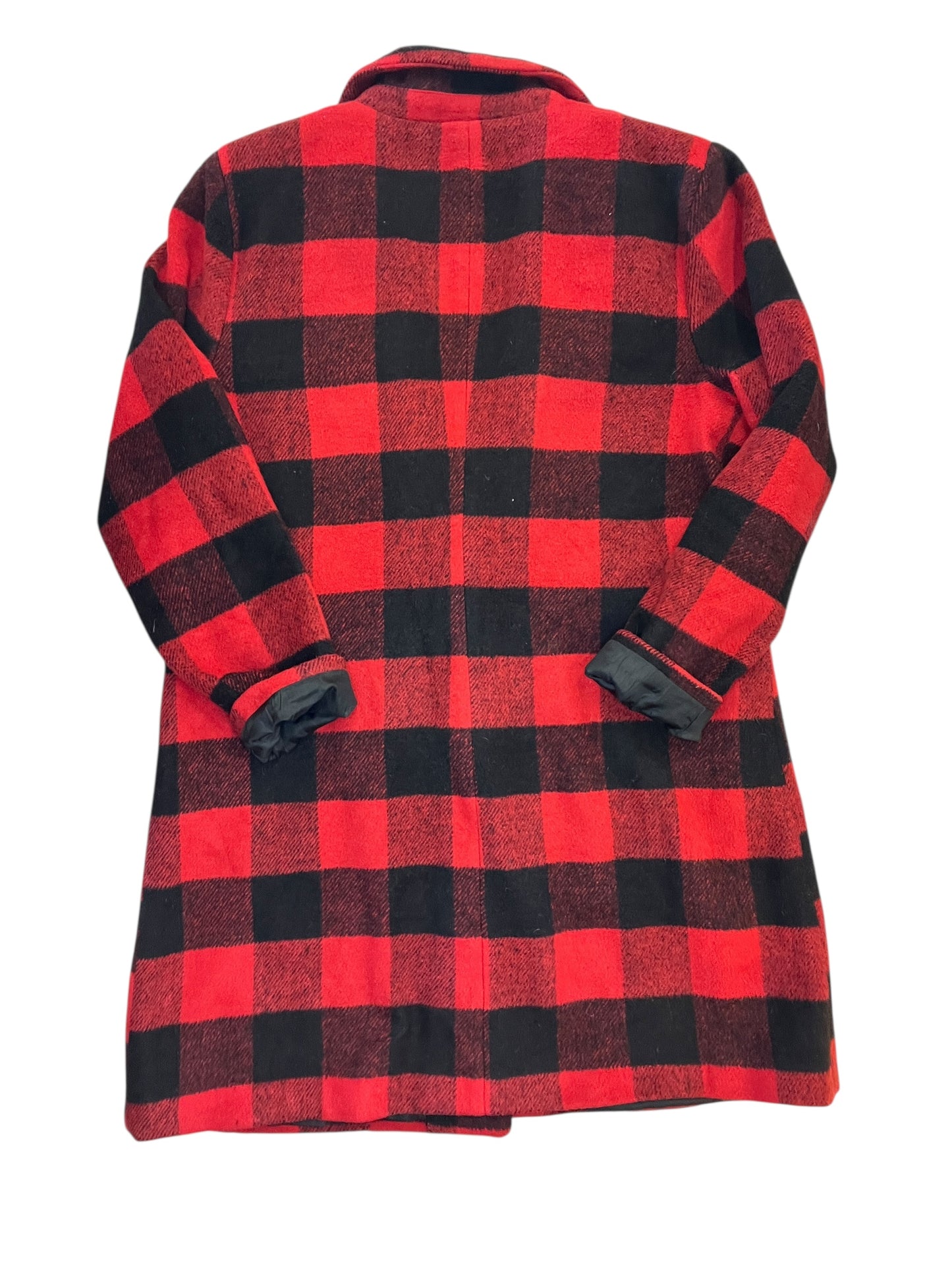 Coat Parka By Clothes Mentor In Black & Red, Size:Xl