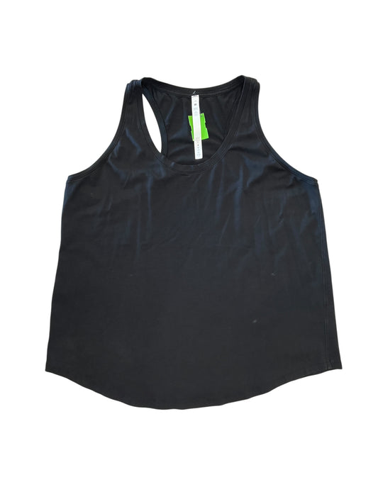 Athletic Tank Top By Lululemon In Black, Size:Xxl