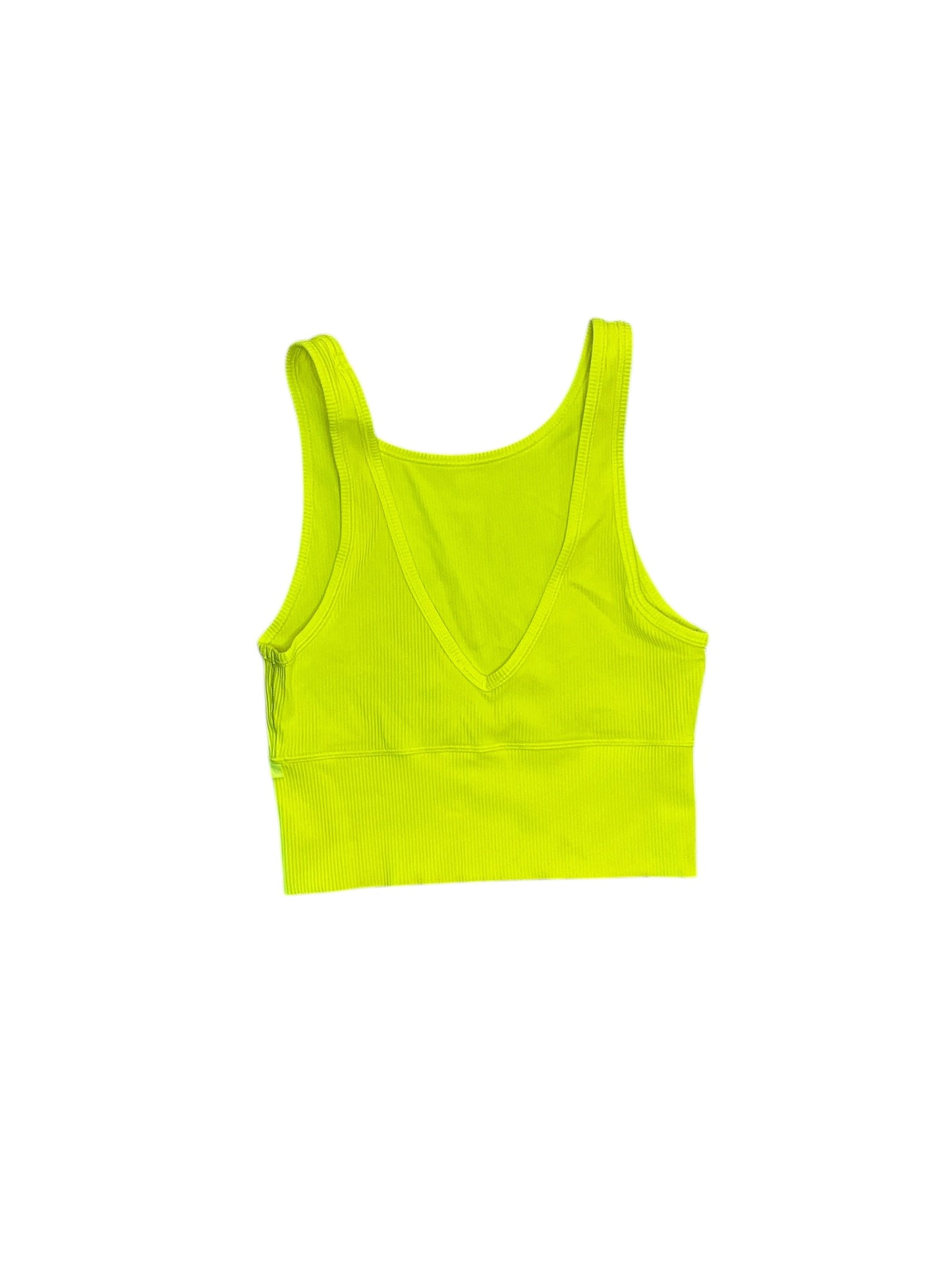 Athletic Bra By Lululemon In Yellow, Size:S