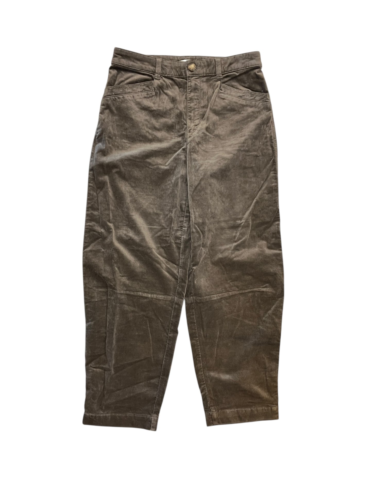 Pants Wide Leg By Loft In Brown, Size:Xs