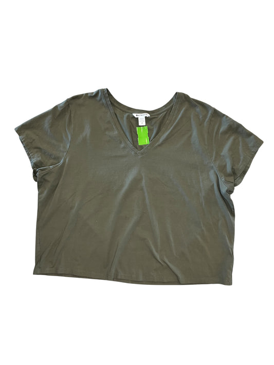 Top Ss By Athleta In Green, Size:2X