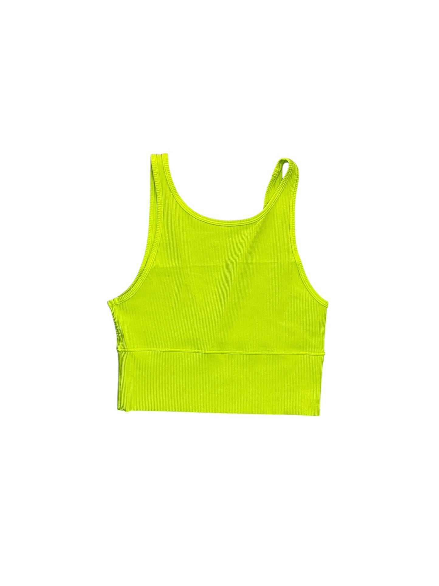 Athletic Tank Top By Lululemon In Yellow, Size:L
