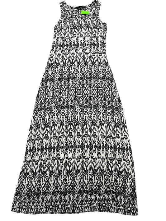 Dress Casual Maxi By Cynthia Rowley In Black & White, Size:M