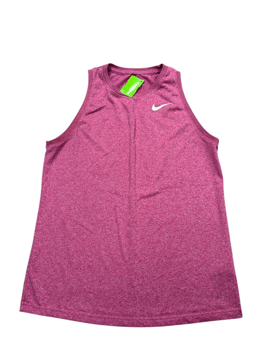 Athletic Tank Top By Nike Apparel In Pink, Size:S