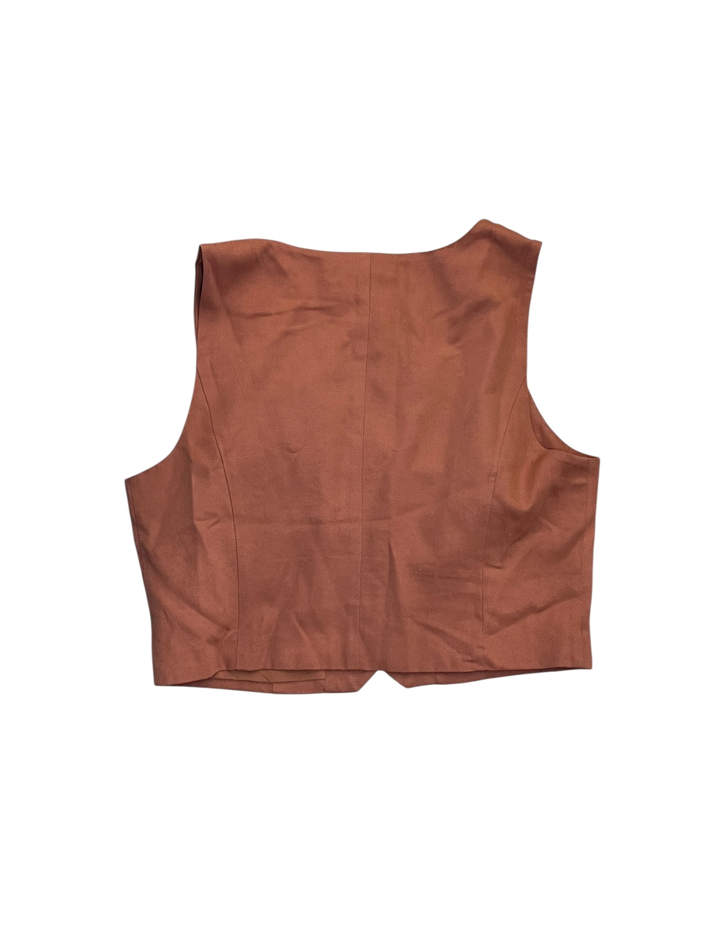 Vest Other By Madewell In Orange, Size:M