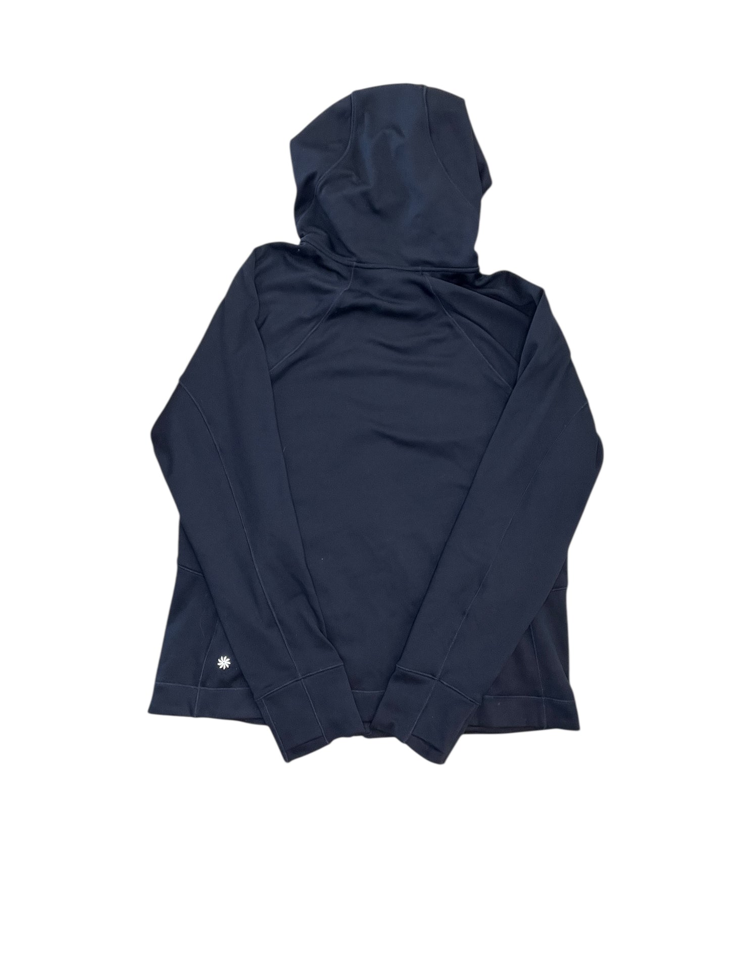Athletic Sweatshirt Hoodie By Athleta In Navy, Size:L